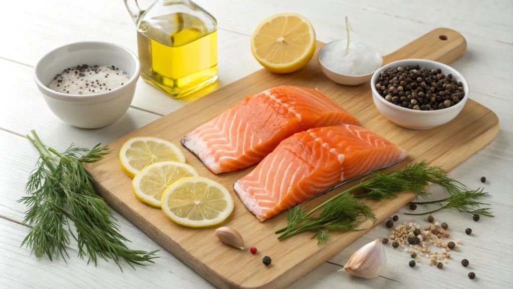 salmon steak recipe