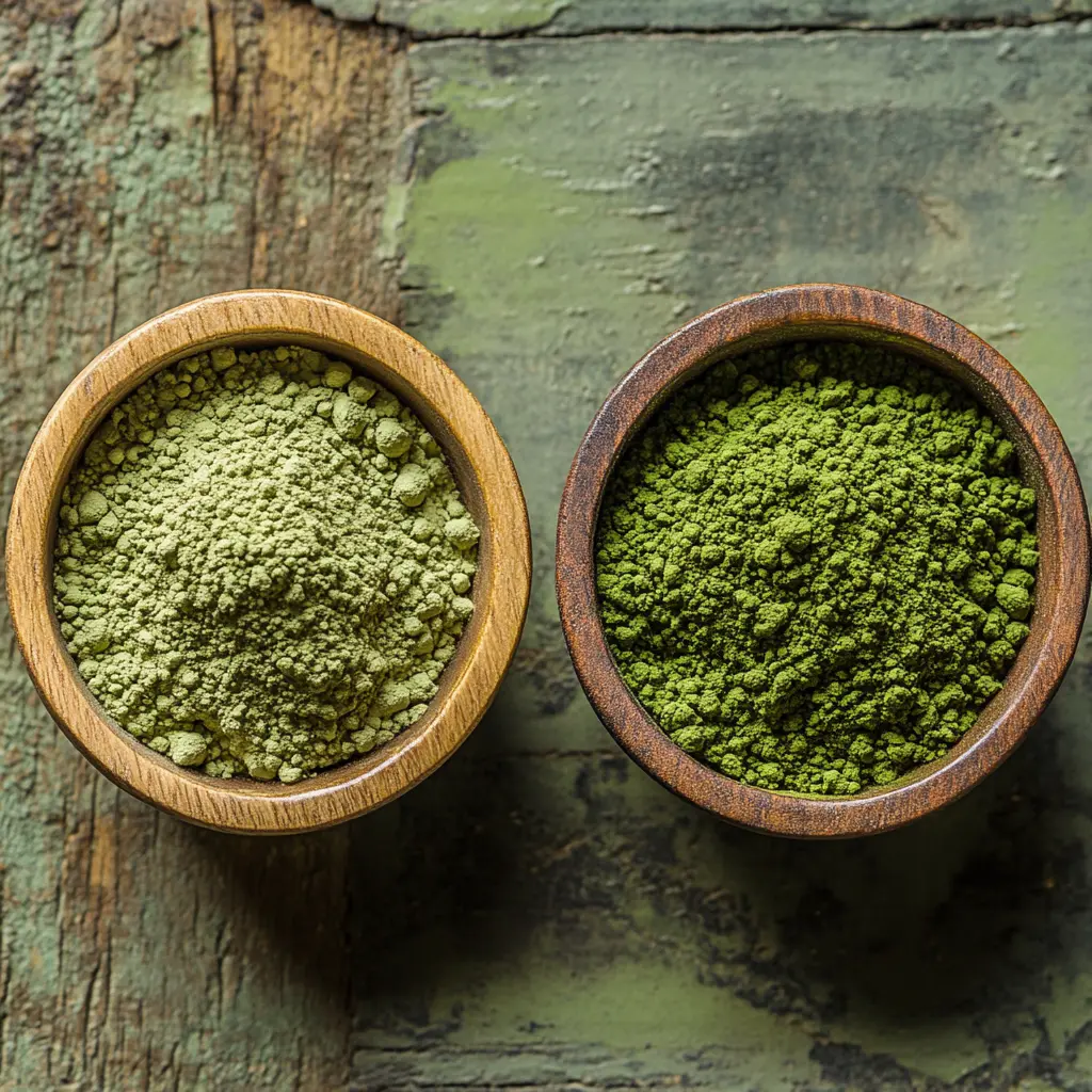 matcha-muffin-almond-flour-featured Matcha muffin recipe with almond flour in muffin tin